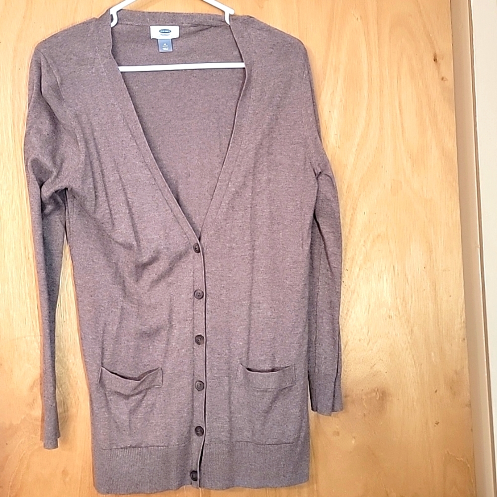 Brown Old Navy Cardigan